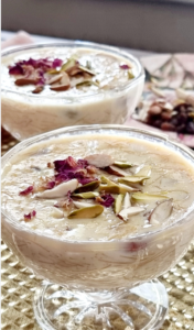 Sheer Khurma is a traditional dessert in Afghanistan!